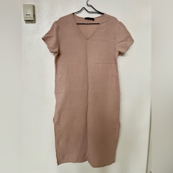 Jenni Kayne Blush Pink Cotton Cypress Dress - read description! - Picture 3 of 8